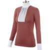 Animo Besame Siena competition shirt breathable stretch riding shirt with rhinestone detailing