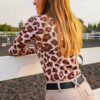 DEE Untamed Sun Shirt breathable lightweight riding shirt with bold equestrian design