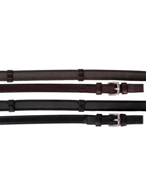 Full Black Suregrip Cleated Reins