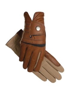SSG Hybrid Extreme Gloves leather and Aquasuede riding gloves with high grip