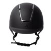 Horze AERION Riding Helmet with ABS outer shell, chrome ventilated frame, memory foam lining and dial fit system, CE EN 1384:2023 certified equestrian helmet