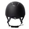 Horze AERION Riding Helmet with ABS outer shell, chrome ventilated frame, memory foam lining and dial fit system, CE EN 1384:2023 certified equestrian helmet