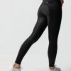 Horze Anya full grip riding tights UPF 50 lightweight breathable riding leggings for women / Black