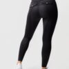 Horze Anya full grip riding tights UPF 50 lightweight breathable riding leggings for women / Navy