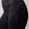Horze Anya full grip riding tights UPF 50 lightweight breathable riding leggings for women / Navy