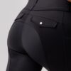 Horze Anya full grip riding tights UPF 50 lightweight breathable riding leggings for women / Navy
