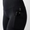 Horze Gillian full seat riding tights high waist compression riding leggings with phone pockets