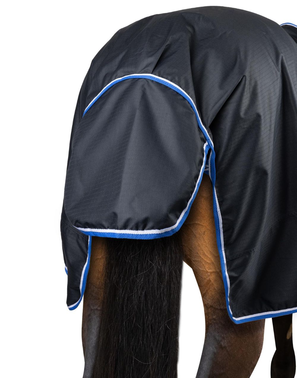 Horze Glasgow rain turnout rug 0g blueberry waterproof breathable horse sheet with ripstop fabric and secure fit