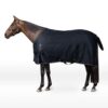 Horze Glasgow turnout rug 100g blueberry waterproof breathable horse rug with ripstop fabric and secure fit