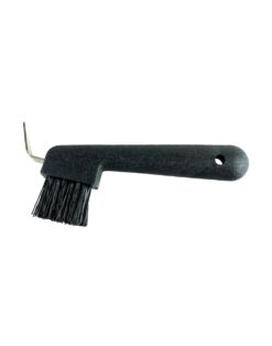 hoof pick with brush for cleaning horse hooves easily and effectively