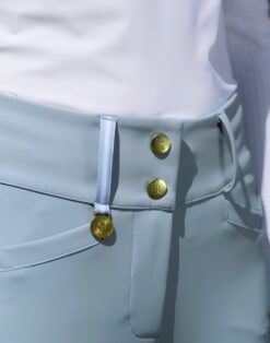 La Regalia Mancha Breeches with full-seat grip, high curved waistband and 340g performance fabric, premium women's riding breeches
