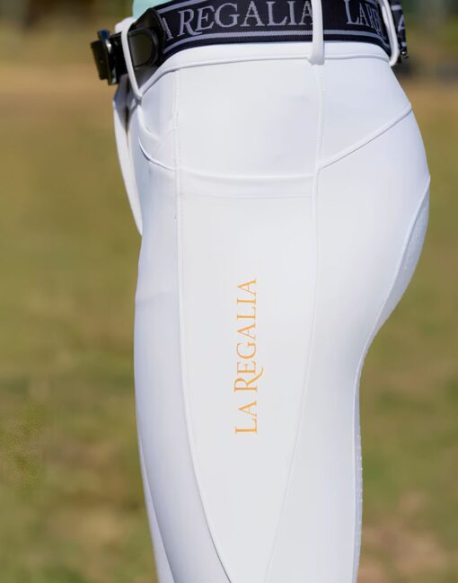 Mancha Breeches, White