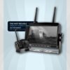 AutoVision Wireless HD Camera System with wide-angle night vision camera and monitor, plug-and-play setup for horse boxes, trailers and caravans