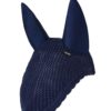 Horze Silent Ear Net crochet with neoprene ear pieces and scalloped edge