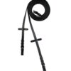Horze Slim Reins with Rubber Inside leather with stainless steel buckles and stoppers