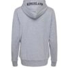 Kingsland Classic Sweat Jacket light grey unisex with hood and 2-way stretch fabric