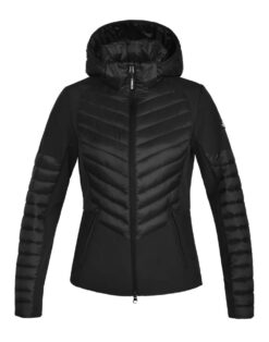 Kingsland Ladies Hybrid Jacket softshell and padded panels with removable insulated hood