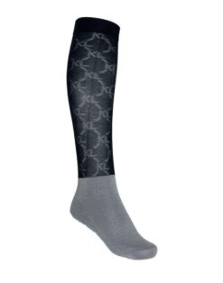 Kingsland Jilly Show Socks 3-pack thin nylon upper with all-over KL print