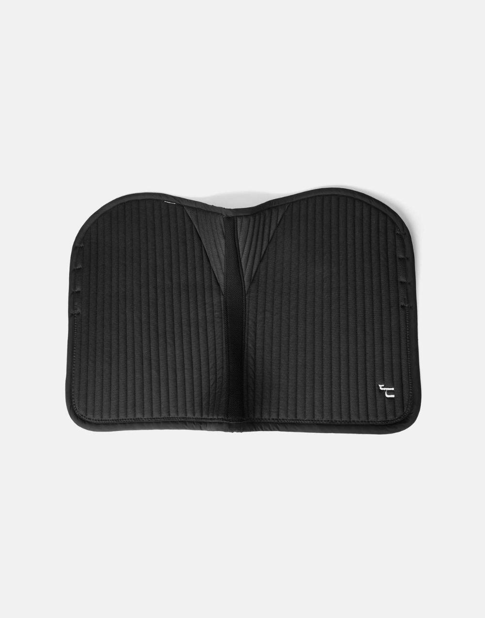 Horze Symphony All Purpose Saddle Pad straight line quilting with rhinestone border detail