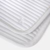 Horze Symphony All Purpose Saddle Pad straight line quilting with rhinestone border detail