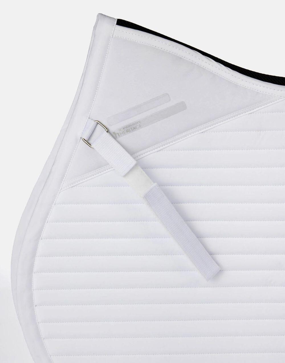 Horze Symphony All Purpose Saddle Pad straight line quilting with rhinestone border detail