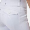 Horze Young Rider Anya Hybrid Fullgrip Riding Tights high waist with phone pockets and belt loops