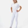 Horze Young Rider Anya Hybrid Fullgrip Riding Tights high waist with phone pockets and belt loops