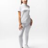 Horze Young Rider Kaya Show Shirt breathable with rhinestone mesh chest panel and back zip