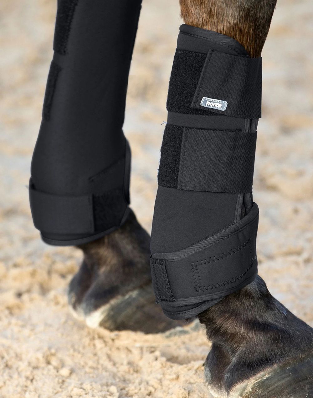 Horze Brushing Boots 8mm neoprene with polyester jersey lining sporty athletic style