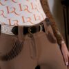 La Regalia Dorado Breeches latte colourway with full seat silicone grip and gold Argentinian sun embroidery