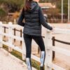 Horze Branded Riding Socks cotton blend with logo detail along the back calf