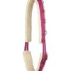 Horze Lunging Girth soft faux fur lining with multiple rings and double buckles in bright colour options