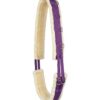 Horze Lunging Girth soft faux fur lining with multiple rings and double buckles in bright colour options