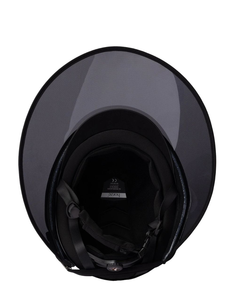 Horze Sun Visor for Riding Helmet polycarbonate with adjustable strap and detachable wind clips