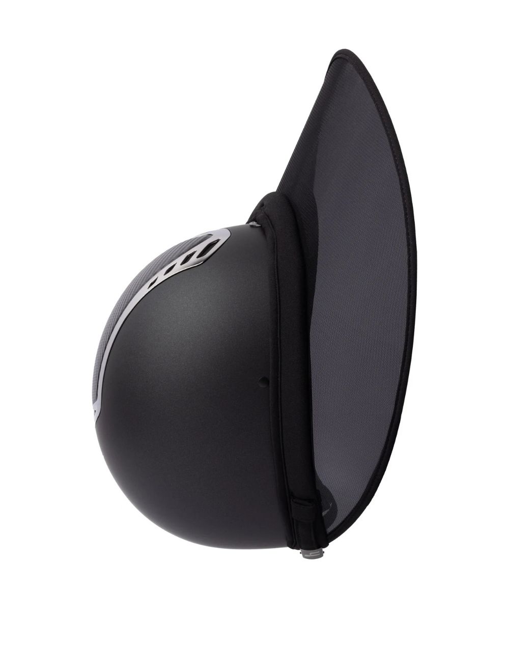 Horze Sun Visor for Riding Helmet polycarbonate with adjustable strap and detachable wind clips