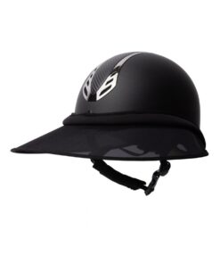 Horze Sun Visor for Riding Helmet polycarbonate with adjustable strap and detachable wind clips