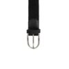 Horze Unisex Stretch Belt braided webbing with classic metal buckle adjustable fit