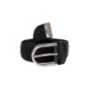 Horze Unisex Stretch Belt braided webbing with classic metal buckle adjustable fit