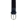 Horze Unisex Stretch Belt braided webbing with classic metal buckle adjustable fit