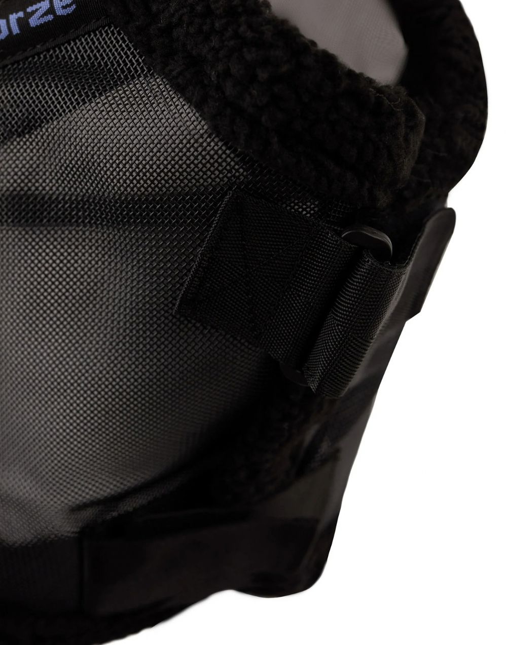 Horze Wire-Framed Fly Mask fleece lining soft mesh ears with detachable nose protection