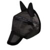 Horze Wire-Framed Fly Mask fleece lining soft mesh ears with detachable nose protection